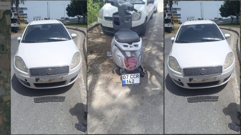 Ters yönden gelen motosiklete çarptı
