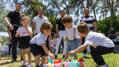 Sarılar Kreş’in minikleri babalarıyla unutulmaz bir gün geçirdi