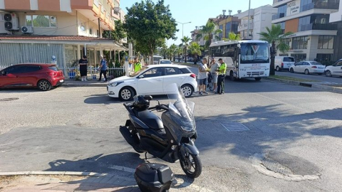 Sorgun Bulvarı'nda motosiklet kazası: 1 yaralı