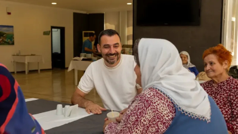 Başkan Vekili Çiçek’ten huzurevi sakinlerine ziyaret