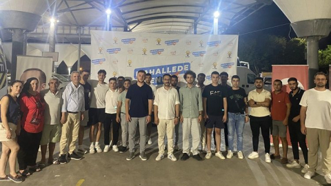 AK Parti Manavgat Gençlik Kolları gençlerle buluşuyor