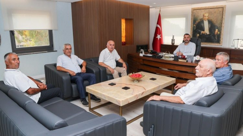Oda başkanlarından Manavgat Belediyesi'ne ziyaret