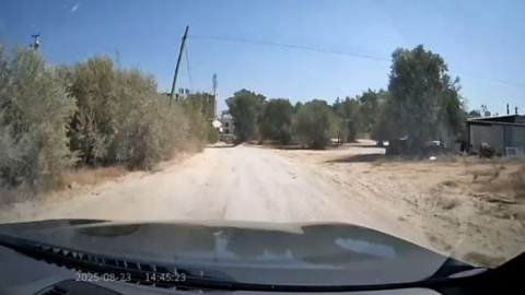 Sarılarlılardan bozuk yol isyanı