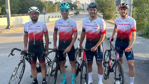 Antalyasporlu pedallardan Başkent’te iki derece