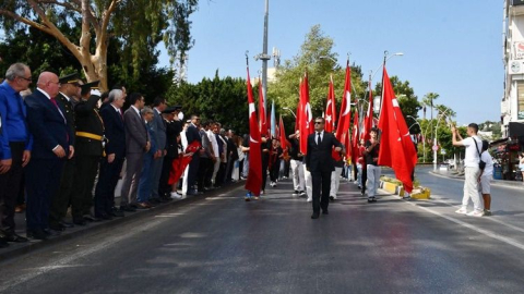 30 Ağustos Zafer Bayramı Manavgat'ta coşkuyla kutlandı