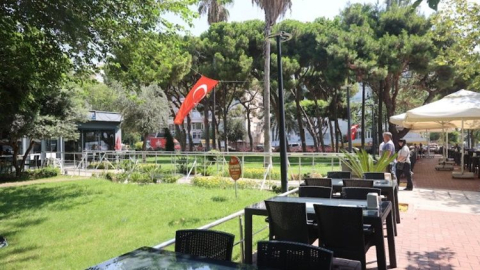 EKDAĞ Barbaros Çay Bahçesi Kütüphanesi açıldı