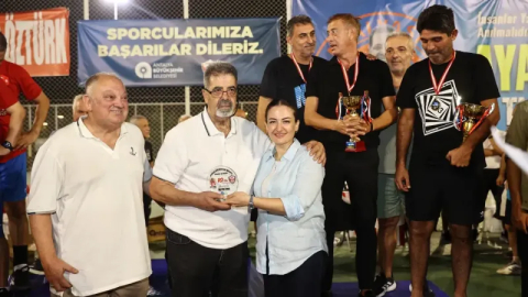 Ayak Tenisi Turnuvası sona erdi 