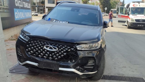 Çetin Emeç Caddesi'nde trafik kazası 1 yaralı 