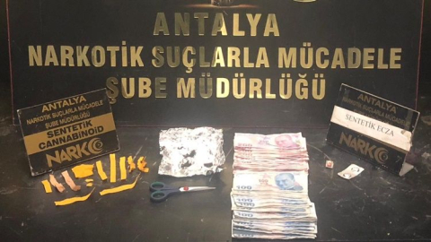 Antalya Emniyet'i uyuşturucu ile mücadelede kararlı