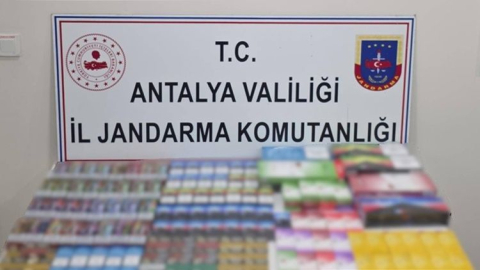 Jandarma'dan kaçak sigara operasyonu