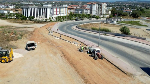 Piyade Er Fikret Karamusaoğlu Caddesi’nde çalışmalar başladı