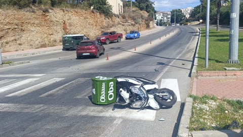 Dur tabelasına uymayan otomobil kazaya neden oldu
