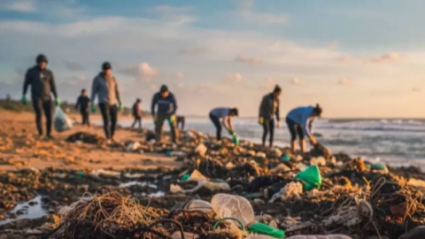 Antalya’da deniz gönüllüleri kıyı temizliği için buluşuyor