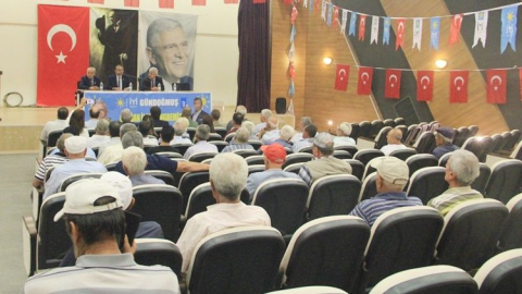 Gündoğmuş İYİ Parti'de Çatalkaya güven tazeledi