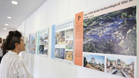 “UNESCO Dünya Miras Listesi’nde Antalya” fotoğraf sergisi açıldı