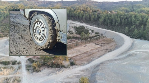 Kızıldağ Çorak’ta yol çilesi: İlk yağmurla servisler yolda kaldı