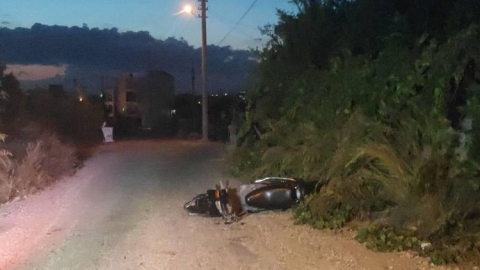 Ulukapı'da 11 yaşındaki çocuk motosikletle kaza yaptı