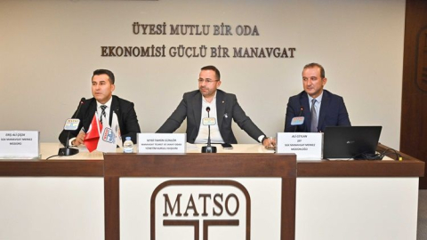 SGK Manavgat Şube Müdürlüğünden MATSO'da bilgilendirme toplantısı