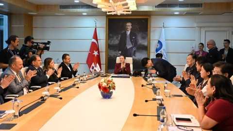 Güney Kore Heyeti’nden Antalya Büyükşehir’e ziyaret