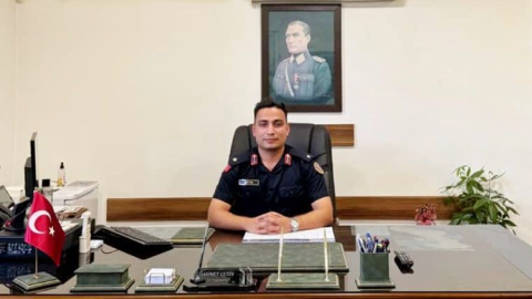 Manavgat Merkez Jandarma Karakolu’nda görev değişimi