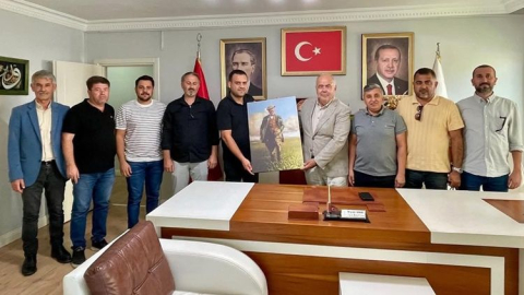 Manavgat Muz Üreticileri Birliği'nden AK Parti'ye ziyaret