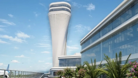 Turizmin başkenti Antalya'nın havalimanına yeni kule