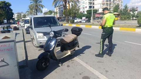 Motorlu bisiklet sürücüsü 425 promil alkollü çıktı