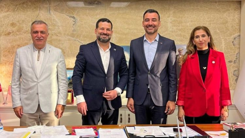 Anahtar Parti heyetinden Manavgat Belediyesi’ne ziyaret