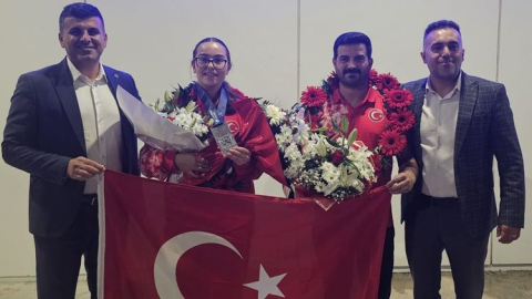 Budva'da gümüş gurur: Yağmur Eryurt Avrupa ikincisi!