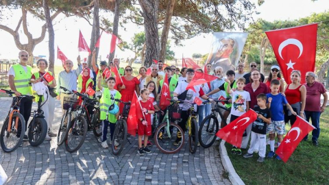 Cumhuriyet İçin Pedal Çevirelim etkinliği düzenlendi