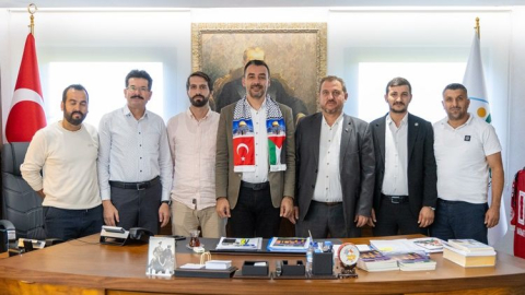 Manavgat Kudüs Platformu'ndan Manavgat Belediyesine ziyaret