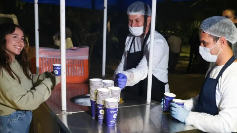 Antalya'da öğrencilere sıcak çorba desteği