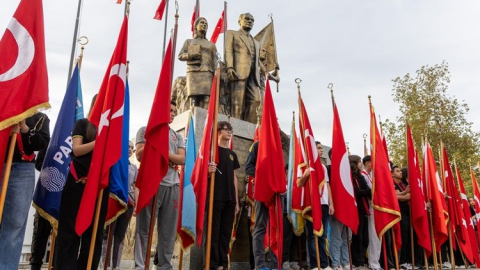 Manavgat'ta 10 Kasım Atatürk'ü Anma Programı düzenlendi