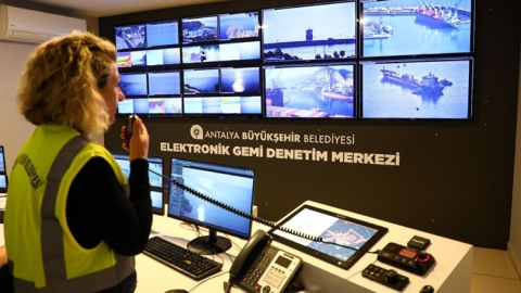 Akdeniz, Elektronik Gemi Denetim Sistemi ile güvende