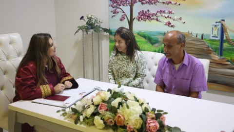 Antalya’da anlamlı tarihte ve saatte iki özel nikah