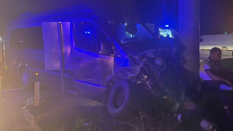 Taşağıl Kavşağı’ndaki trafik kazasında 4 kişi yaralandı