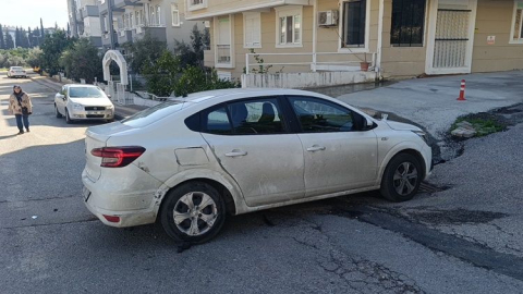 Kaza sonrası 9 aylık bebek tedbir amaçlı hastaneye götürüldü