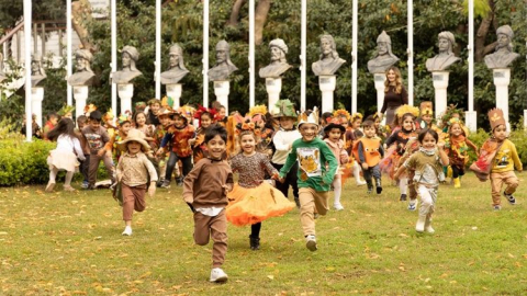 Çolaklı Kreş’ten sonbaharın renkleriyle dolu sanat sokağı