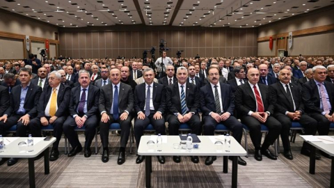 TESKOMB Esnaf Toplantısı Antalya'da gerçekleştirildi