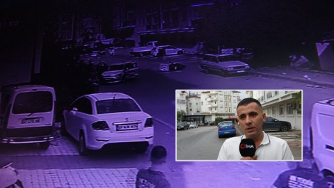 Kazada yaralanan motosiklet sürücüsünün davranışı gündem oldu