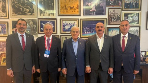 Başkan Vekili Çiçek ve Antalya heyetinden bir dizi ziyaret