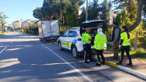 Kamyonet sürücüsüne ceza yağdı