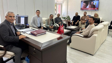 Manavgat Devlet Hastanesi şoförlerine özel kutlama