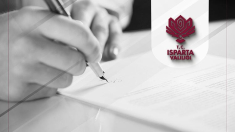 Isparta Valiliği’nden resmî ilan genelgesi