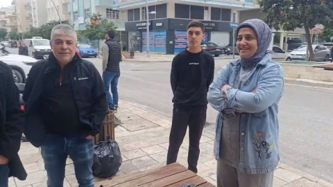 Serik merkezli depremde Manavgat’ta vatandaşlar sokağa çıktı