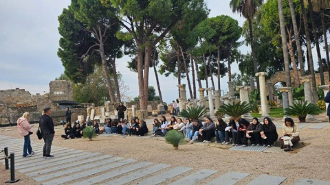 Öğrenciler Manavgat'ı tanıyor, tarihi öğreniyor