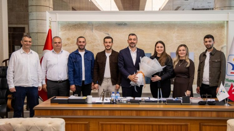 Mimarlar Odası ve Manavgatlılar'dan Başkan Vekili Çiçek’e ziyaret