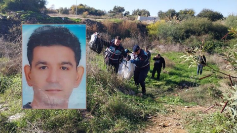 Side'de boş arazide bir erkek cesedi bulundu