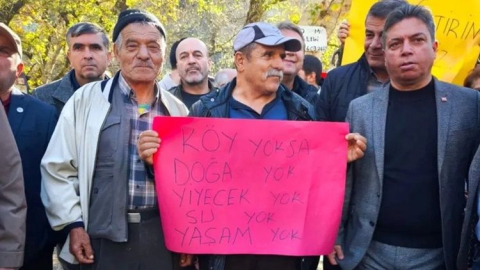 Manavgat CHP'den Alara'da HES'e Hayır Platformu'na destek