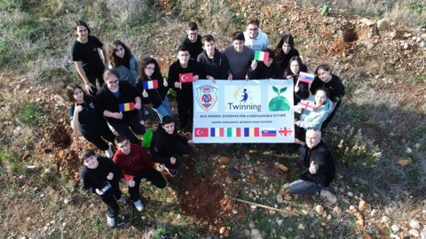 Manavgat, uluslararası eTwinning projeleriyle yeşilleniyor